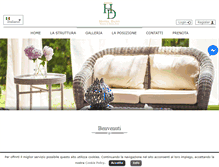 Tablet Screenshot of hoteldany.com